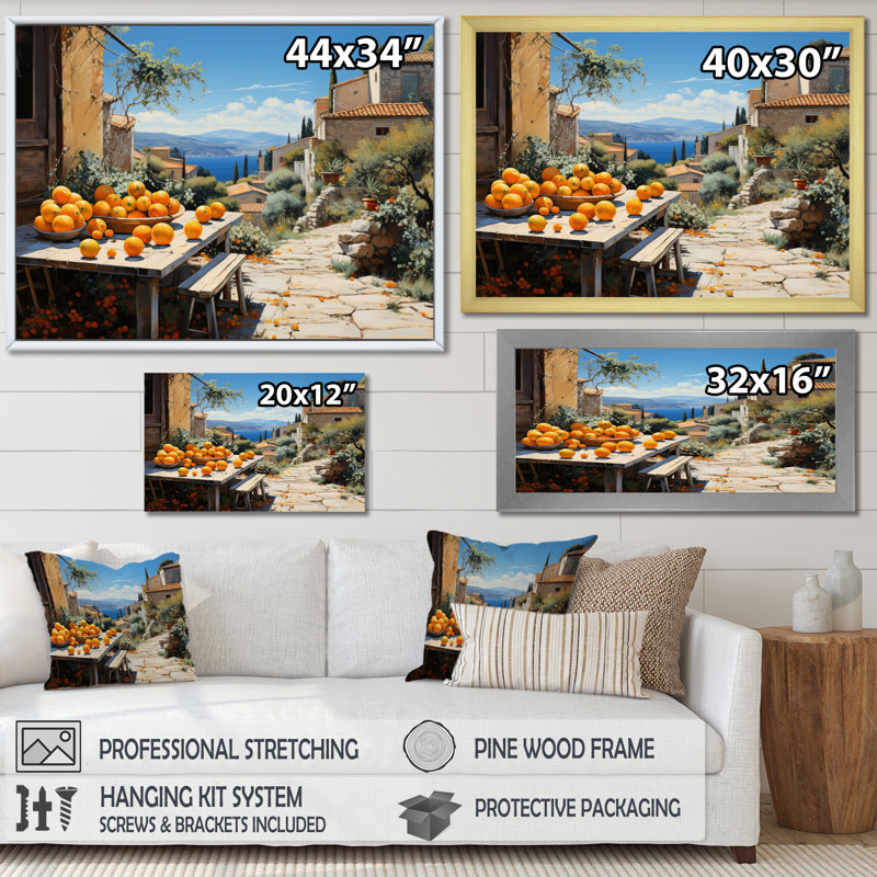Marlyssa French French Bliss In Provence I - France, art mural, H 16 po x l 32 po x P 1 po, Toile tendue