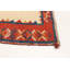 Tapisserie crème Kashkuli kilim 5 pi 11 po x 8 pi 0 po