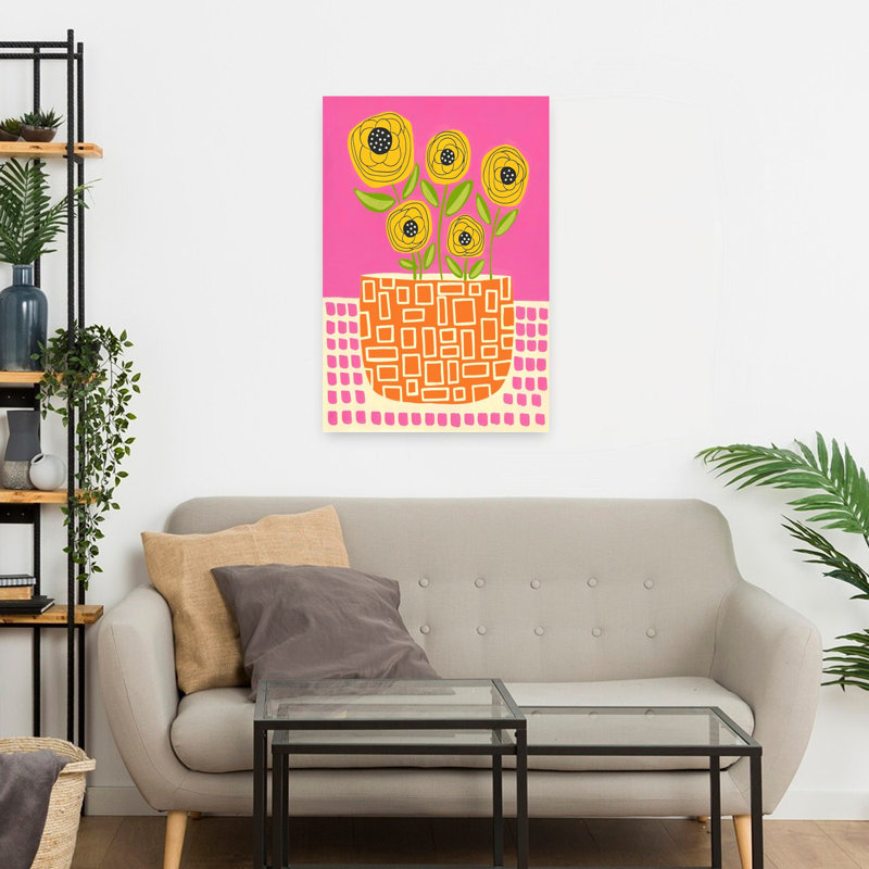 Art contemporain contemporain, H 24 po x l 16 po