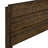 Classic Contemporary Solid Rubberwood Bed