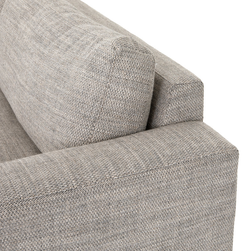 Boone 86" Sofa, Thames Coal Linen Blend