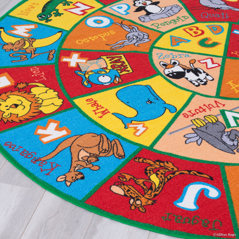 Angelique Nylon Rug, Round 7'7"