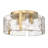 Kourtney Glass Flush Mount-689756196