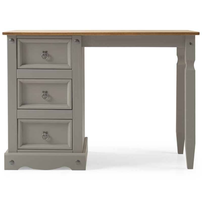 Coiffeuse Cavazos, Gris / brun antique