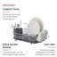 KitchenAid Low Profile Dish-Drying Rack