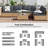 Corrinn 7 Piece Sectional Seating Group with Cushions-855369338