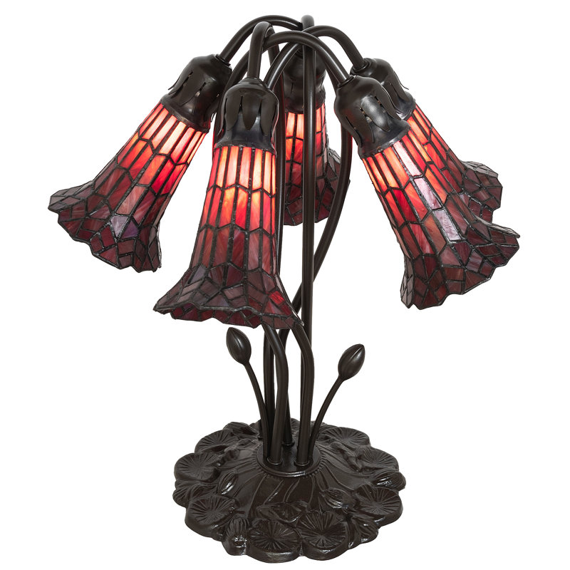 Table Lamp, Red