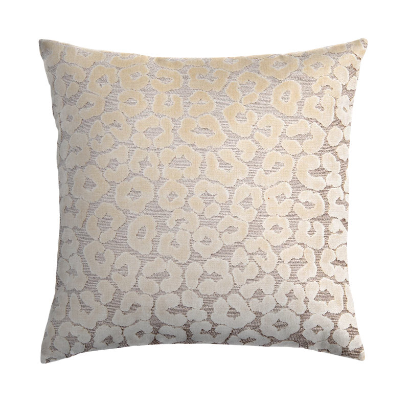 Taie décorative Elvira, Beige, Très grand