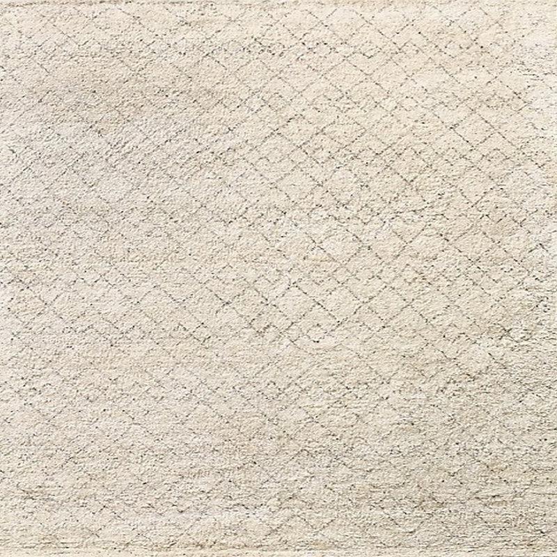 Tapis beige Borger, Carré 8 pi