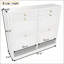 Wooden Shoe Cabinet with 4 Flip Drawers and 2 Storage Drawers-1247351154