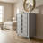 Avaline Modern 47.6"H Solid Wood No Assembly Required 5 Drawer Chest with Acrylic Leg