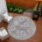 Machine Washable Indoor/Outdoor Kaczor ACN2225 Floral Rug-162386888