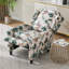 Fauteuil inclinable manuel à imprimé floral-1456641072