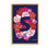 «Floral Bloom», lettre S, toile flottante encadrée par Hannah Louise Byatt