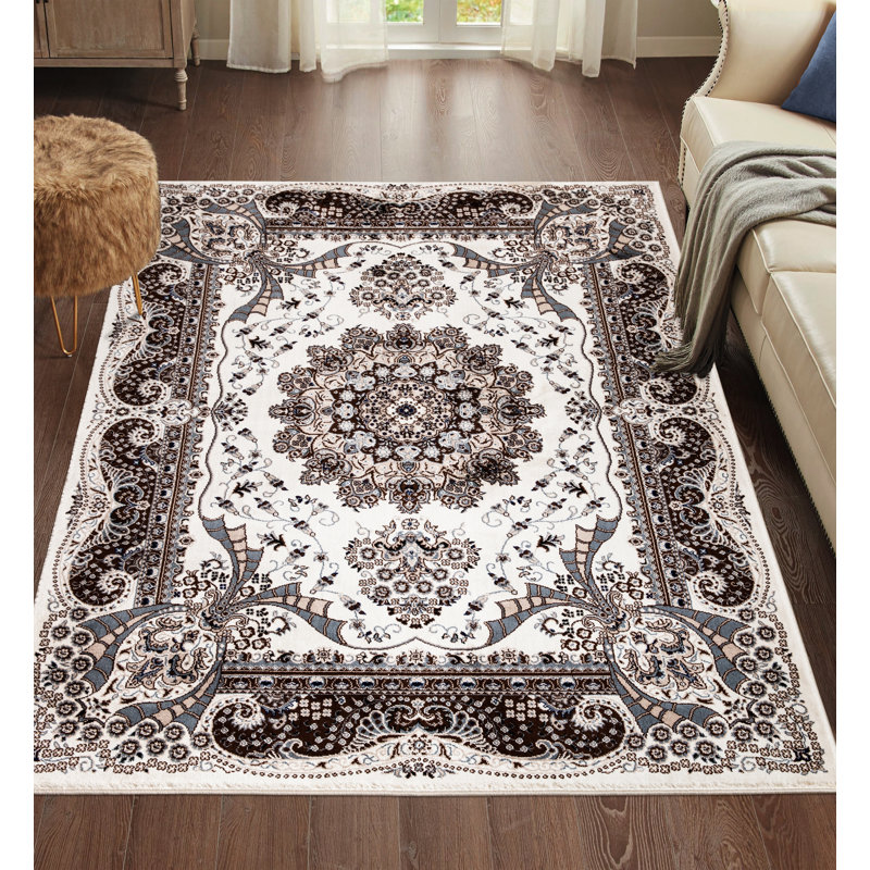 Dagobert Oriental Indoor / Outdoor Area Rug, Runner 60 x 220cm