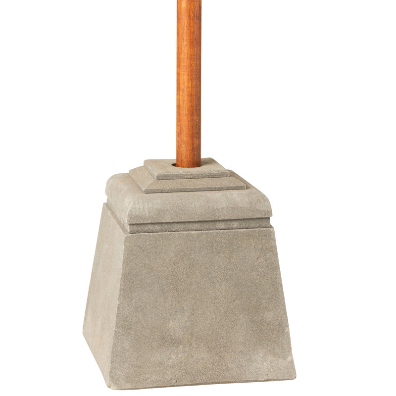 6 kg Stone Umbrella Base, Grey