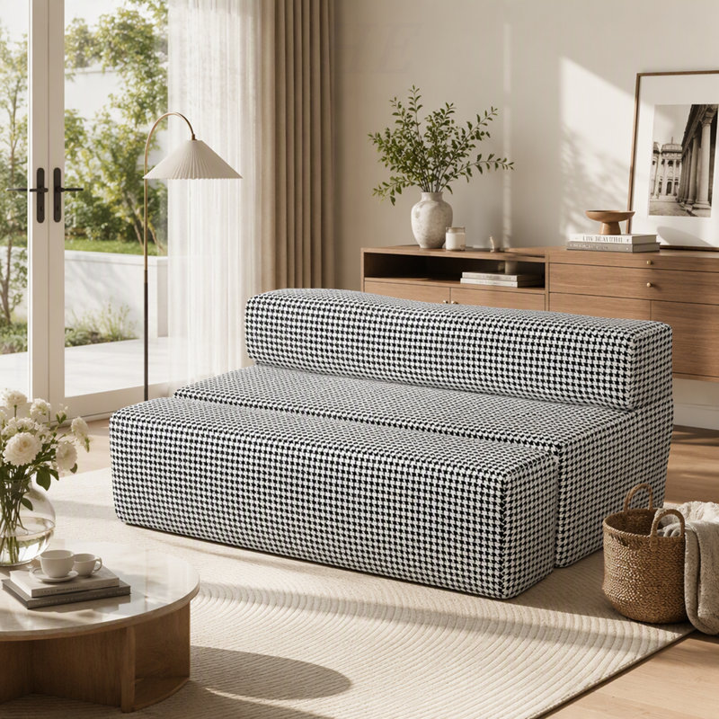 60.02 " Corduroy Sectional