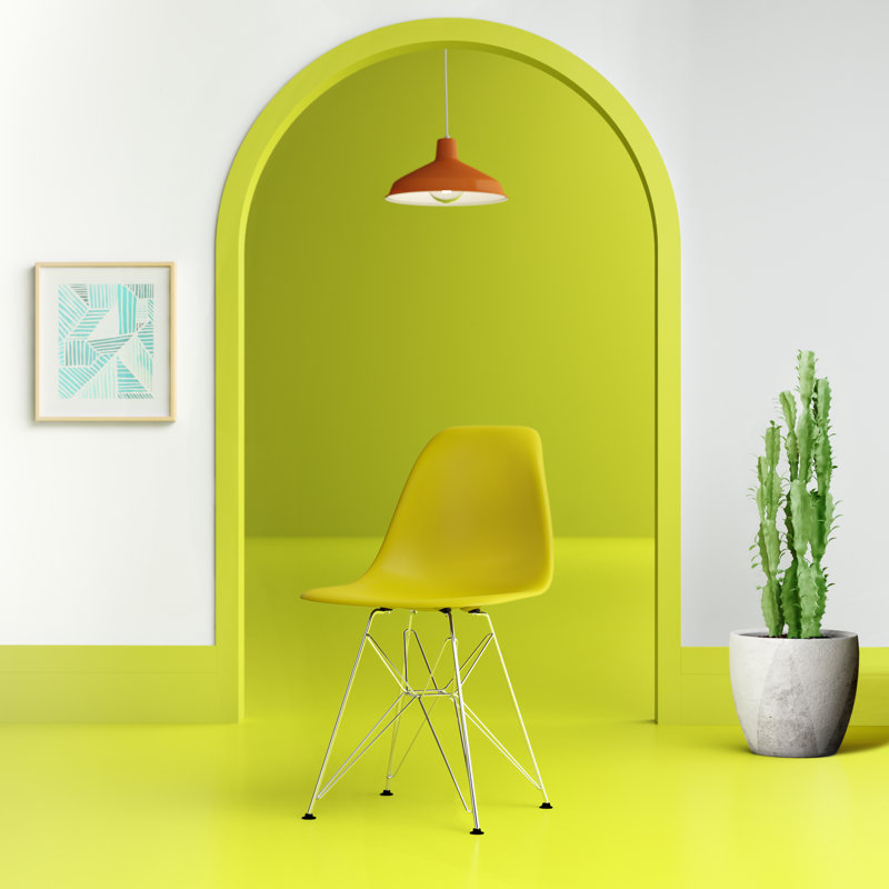 Chaise d'appoint Leavitt, Moutarde, 6