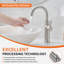 1 robinet de salle de bain à poignée simple-101335635