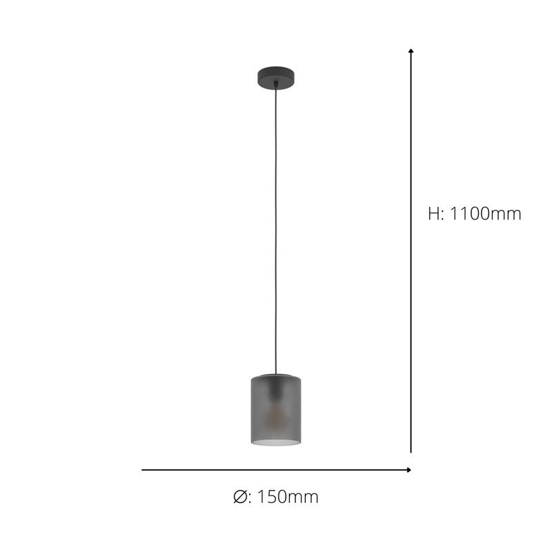 Soterios 1 - Light Matte Black Pendant