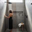 Ensemble de système de douche mural Zinq (5 pièces)