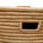 100% Handwoven Natural Rattan Round Basket with Lid & Handles, Boho Farmhouse Decorative Laundry & Storage Organizer, Handcrafted – Authentic African Craftsmanship-129631809