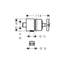 Montreaux Fix-Fit Stops Valve with Cross Handle-11081057