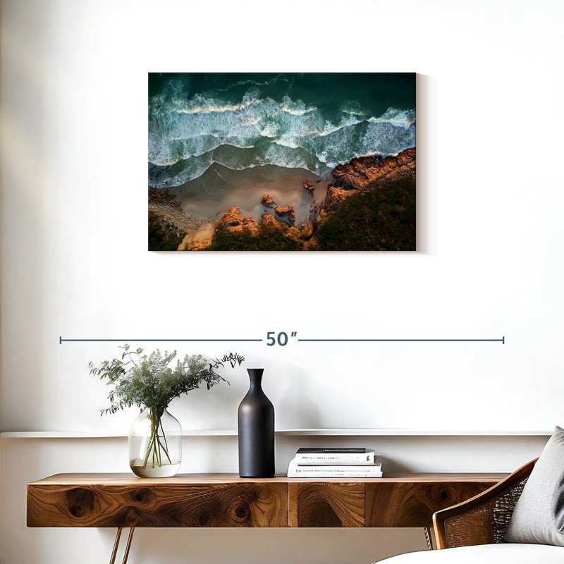Gillard Coastal Waves, 20" H x 30" W