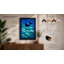 Leaping Orca Coastal 1 Piece Single Picture Frame Wall Art-136658797-136658799