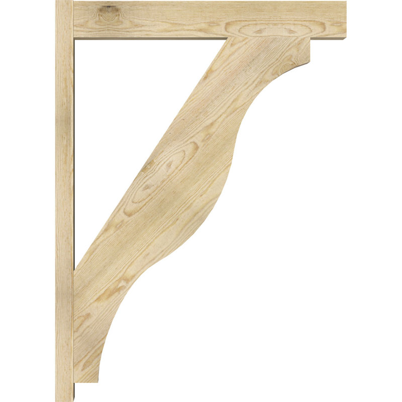 Jeu de blocs Funston, Sapin Douglas de 6 po (sciage brut), P 32 po x H 44 po