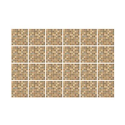 Carreau de terrain pelez et collez en PVC 6 po x 6 po