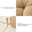 Outdoor/Indoor 3.5“ Dining Chair Seat Back Cushion-1534775243
