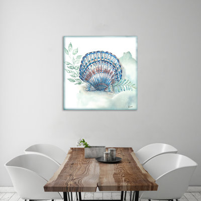 «Boho Shells: Scallop», toile tendue par Highland Dunes