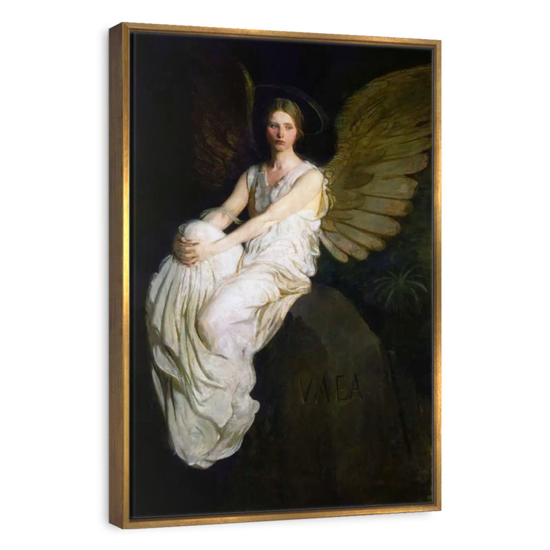 Stevenson Memorial 1903, 17" x 25", Floating Frame Gold