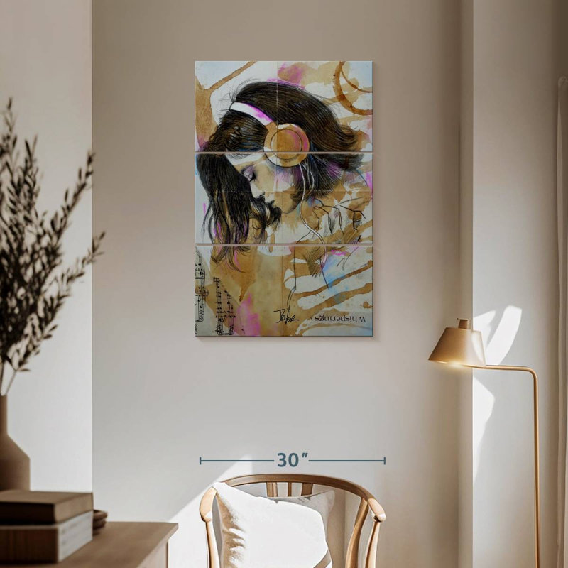 Leisha Whisperings, H 57 po x l 36 po