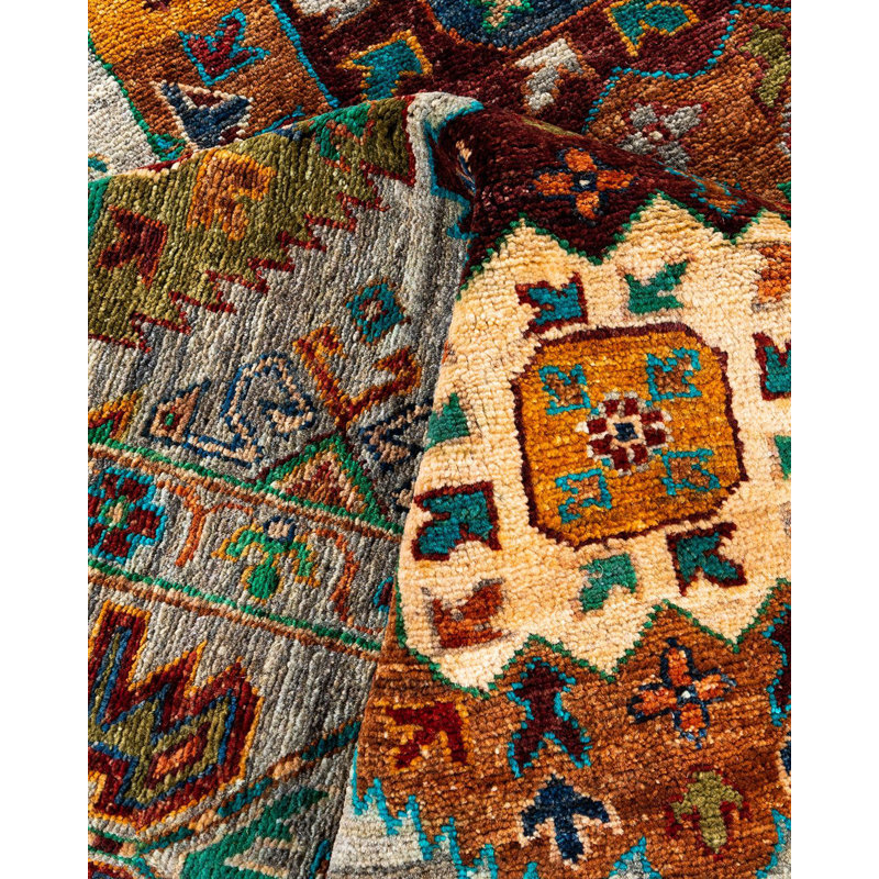 One-of-a-Kind Rectangle 8'3" X 9'10" Hand Knotted Area Rug