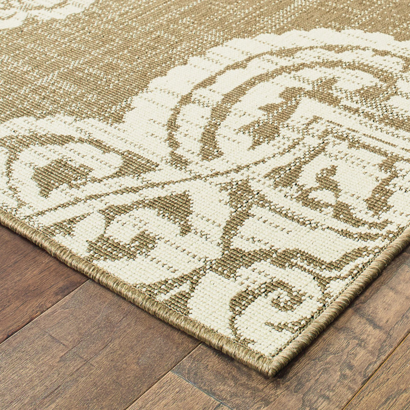 Junor Power Loomed Oriental Rug, Rectangle 6'7" x 9'6"