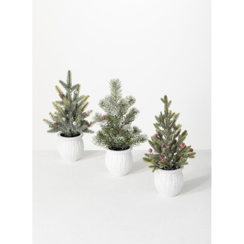 Arbre de Noël pin vert Cachemire Lhea