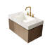 Single Bathroom Vanity with Stone Top