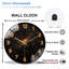 Horloge murale avec horloge murale 12 po