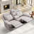 Mounia 76.77'' Faux Leather Reclining Loveseat with Cup Holder & USB-8459429