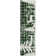 Machine Washable Indoor/Outdoor Christmas Reindeer Xhevrie Green Rug