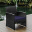 Jacinta 2 - Person Wicker Outdoor Seating Group with Cushions-1859444748