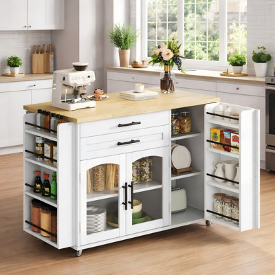 Wood Kitchen Island