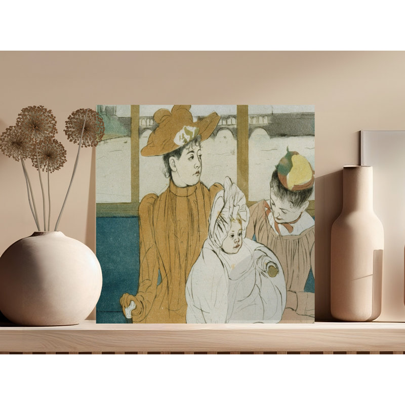 Seager 1 Piece Wrapped Canvas Wall Art Set, 6x6