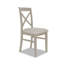 Bayou 50cm H Upholstered Cross Back Side Chair-17222740