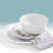 Tabletops Gallery Farmhouse 12 Piece White Stoneware Round Dinnerware Set- Service for 4