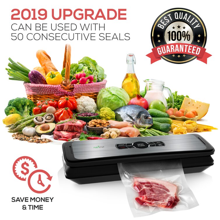 Nutrichef Vacuum Sealer | Automatic Vacuum Air Sealing System