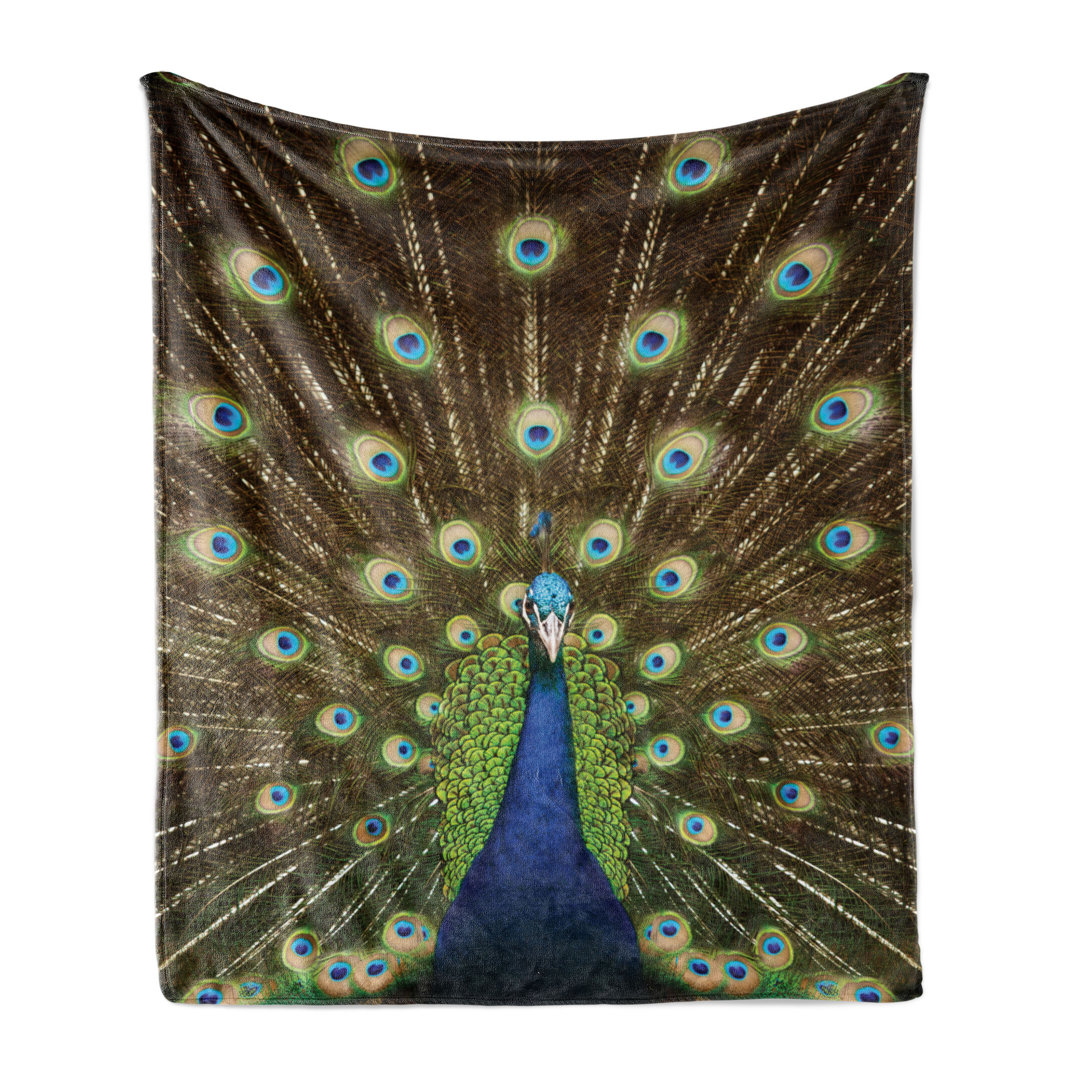 Kuscheldecke Peacock