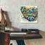 «California Abstract» par Rey Klimt, art mural en verre acrylique-965026418